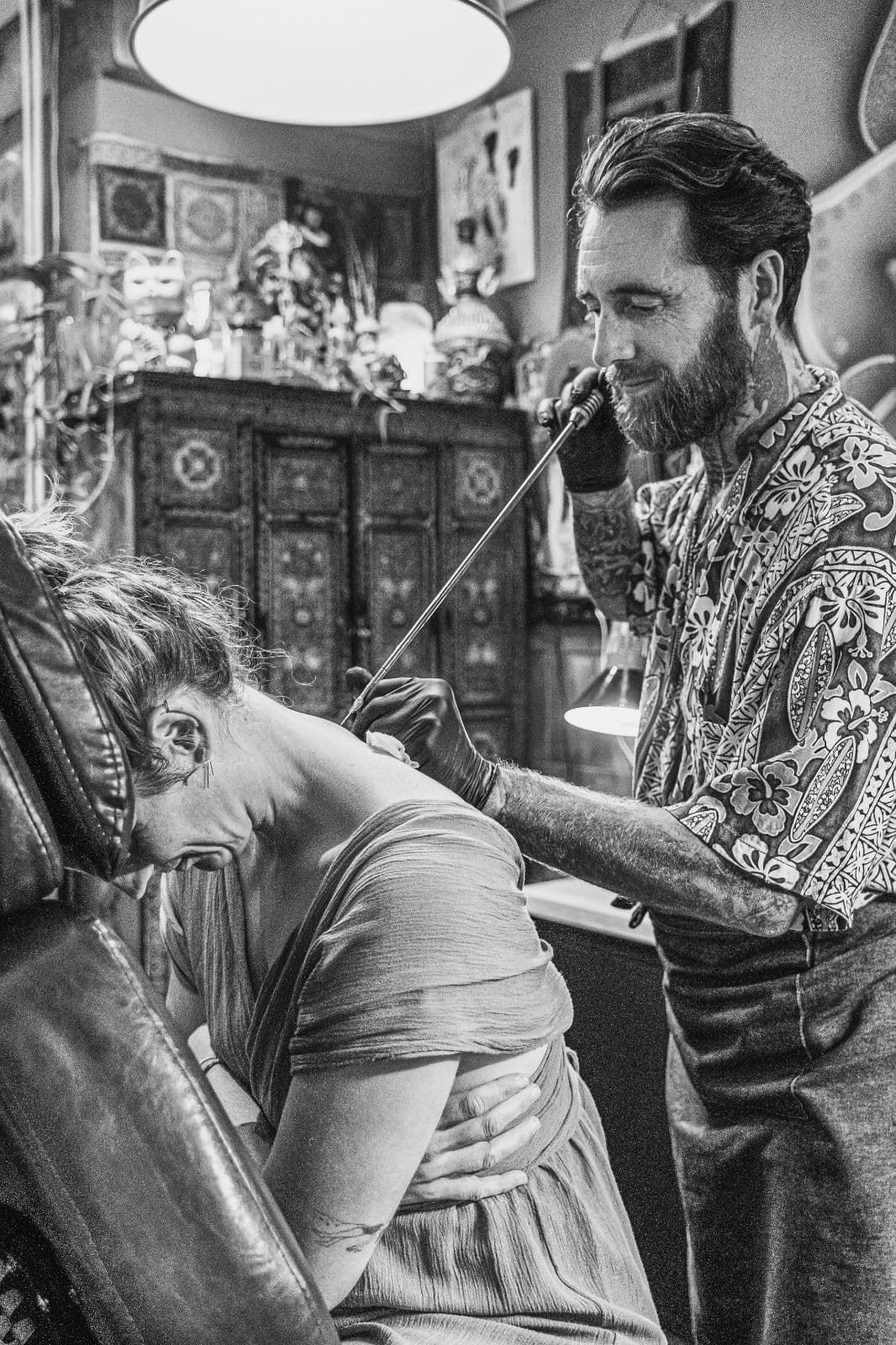 Résultat frais de tatouage Sak Yant
