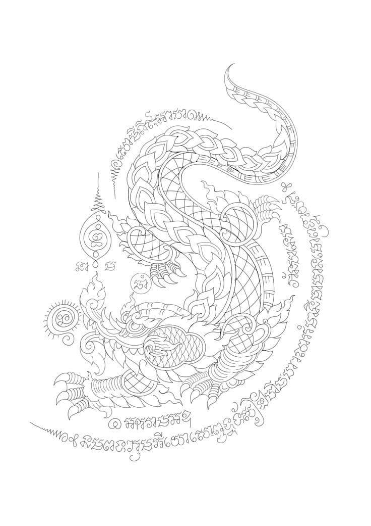 Naga tattoo betekenis: de waterslang die beschermt en vernieuwt